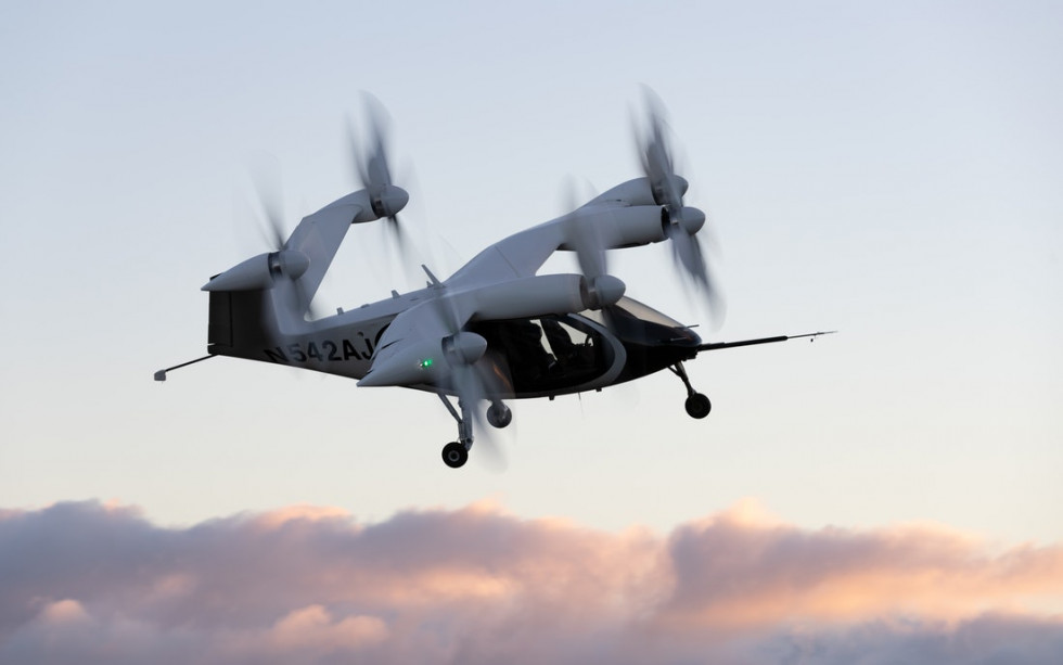 Aeronave de Joby Aviation. Foto. Joby Aviation