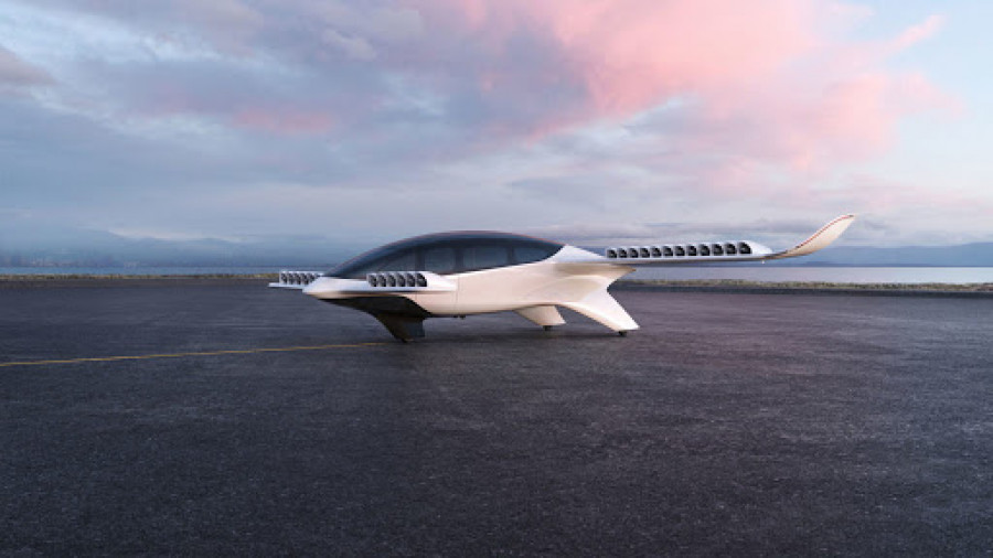 eVtol 7-Seater Lilium Jet. Foto Lilium.