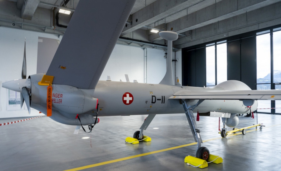 Hermes 900 suizo. Foto Elbit.
