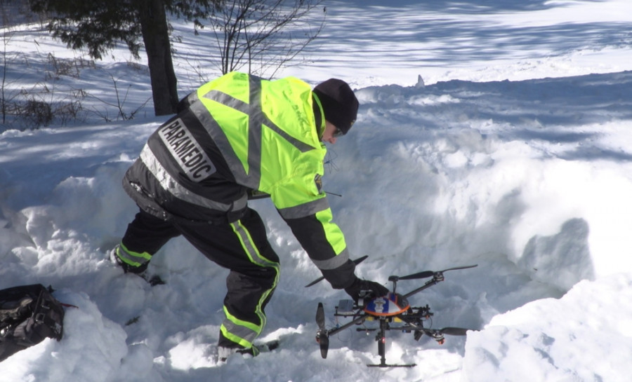 Dron SAR. Foto Kongsberg Geospatial.
