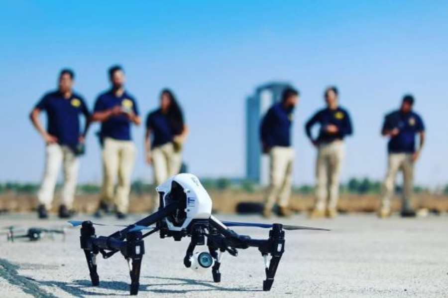 Dron DJI Inspire 1. Foto PDI de Chile