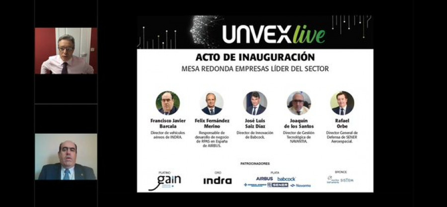 Conferencia de la industria en UNVEX live. Foto Infodron.es