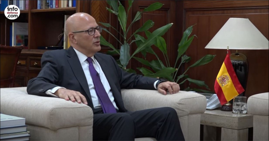 Entrevista con el Sedef. Foto Infodefensa.com.