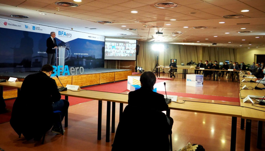 Acto de presentación de los nuevos proyectos. Foto BFAero