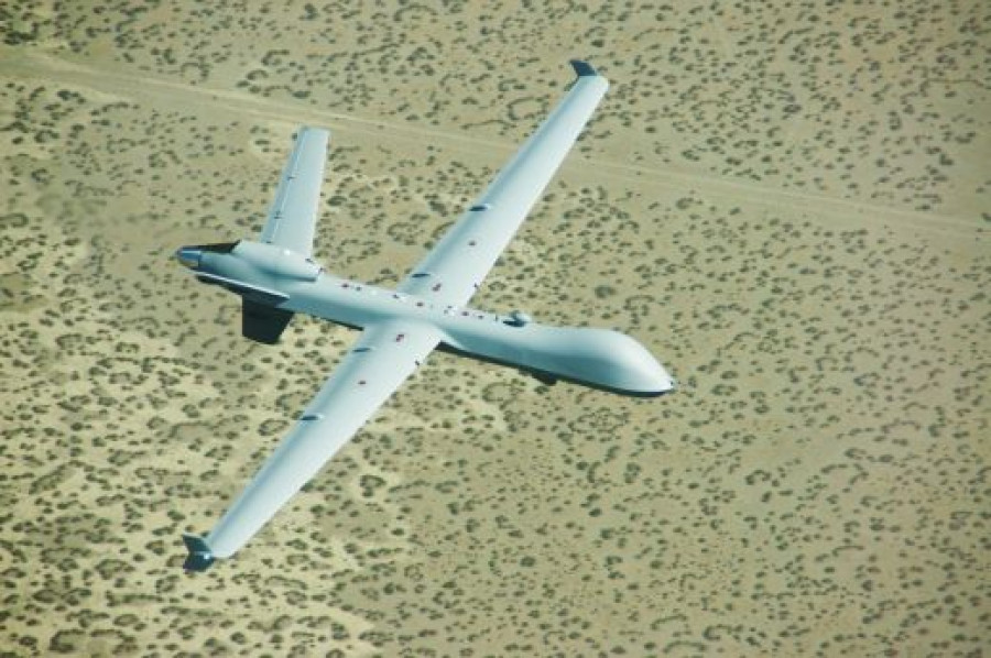 Aeronave no tripulada Predator. Foto GA-ASI