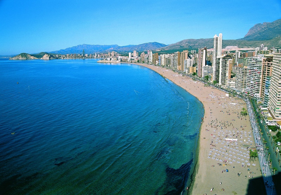 Ciudad de Benidorm. Foto Ayuntamiento de Benidorm.