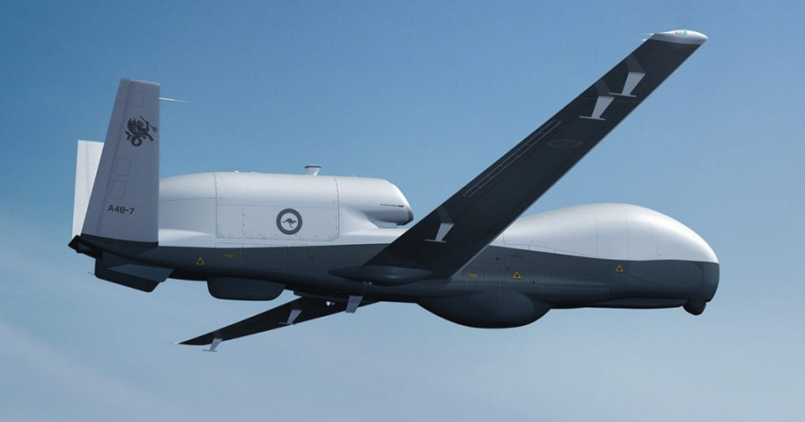 Triton. Foto Northrop Grumman Systems.