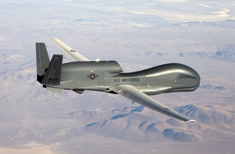 Global Hawk. Foto Northrop Grumman.