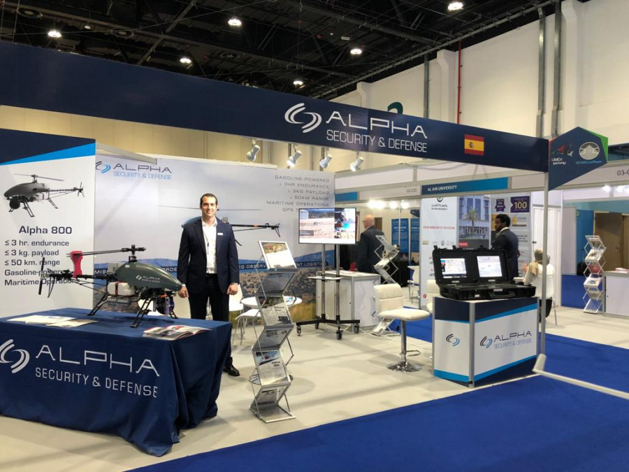Alpha Unmanned en Abu Dhabi. Foto Alpha.