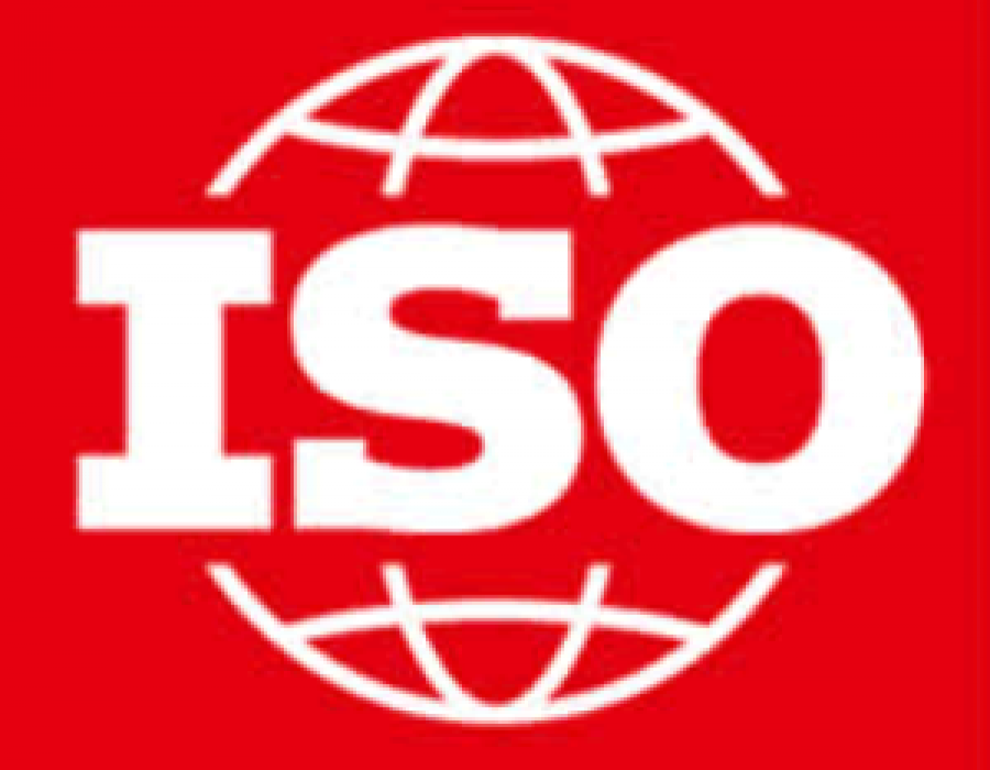 Logo Organización Internacional de Normalización. Foto ISO.