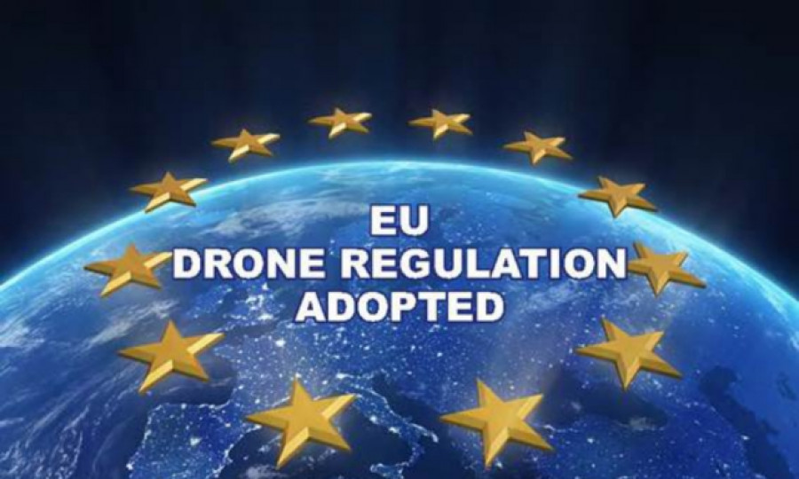 Aplicación de la normativa sobre drones. Foto Comisión Europea.