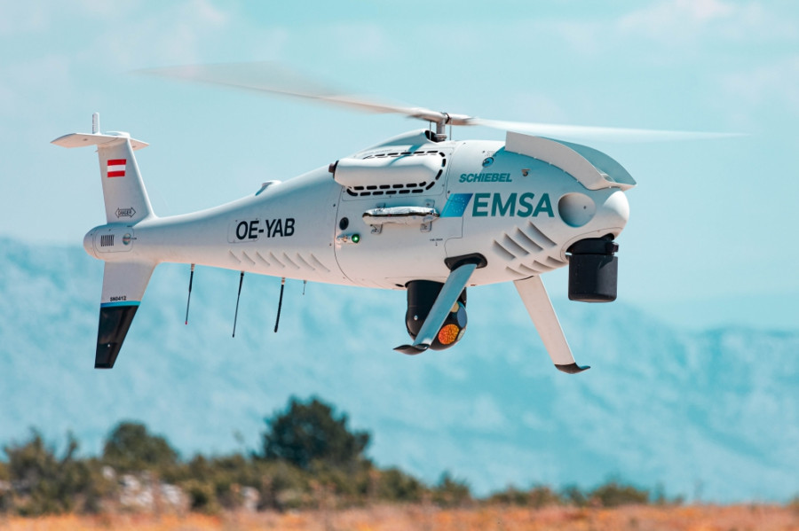 Camcopter S-100. Foto EMSA.