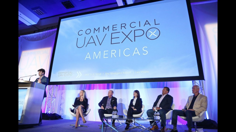 Commercial UAV Expo Americas 2018. Foto Commercial UAV Expo.