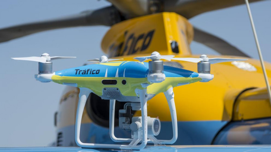 RPAS de la DGT. Foto DGT.