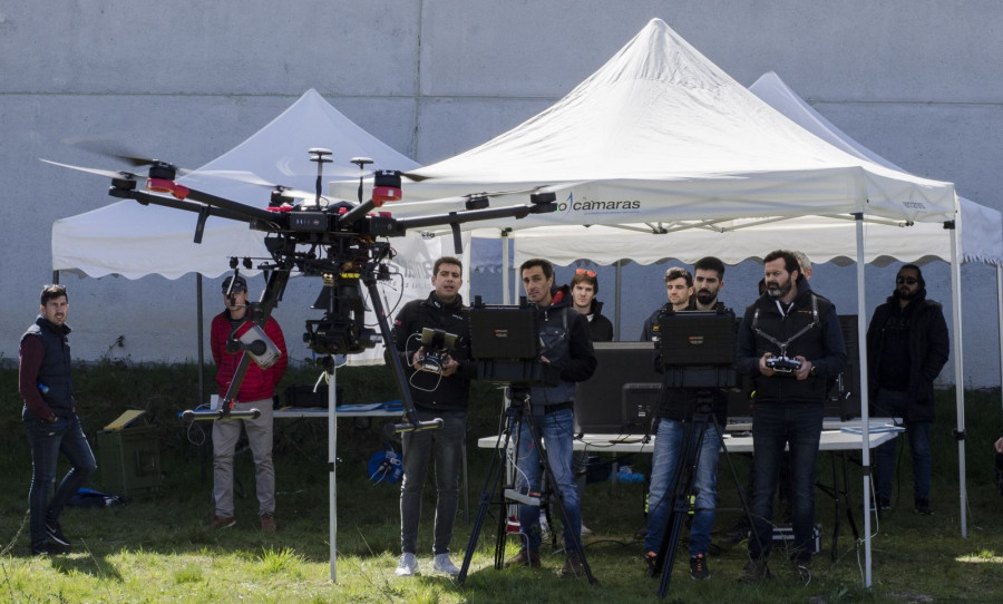 Curso de emergencia y seguridad con drones. Foto Aerocamaras.