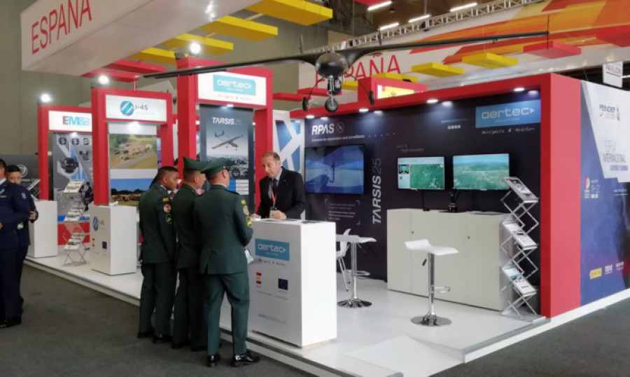 Stand Aertec. Foto Aertec Solutions.