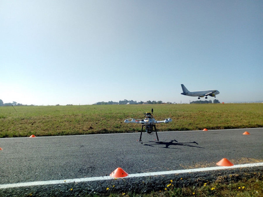 Vuelo en A Coruña. Foto Ferronats.