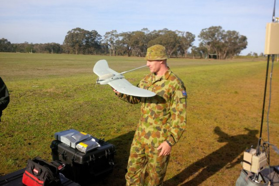 Wasp All Environment AE. Foto Fuerza de Defensa Australiana.