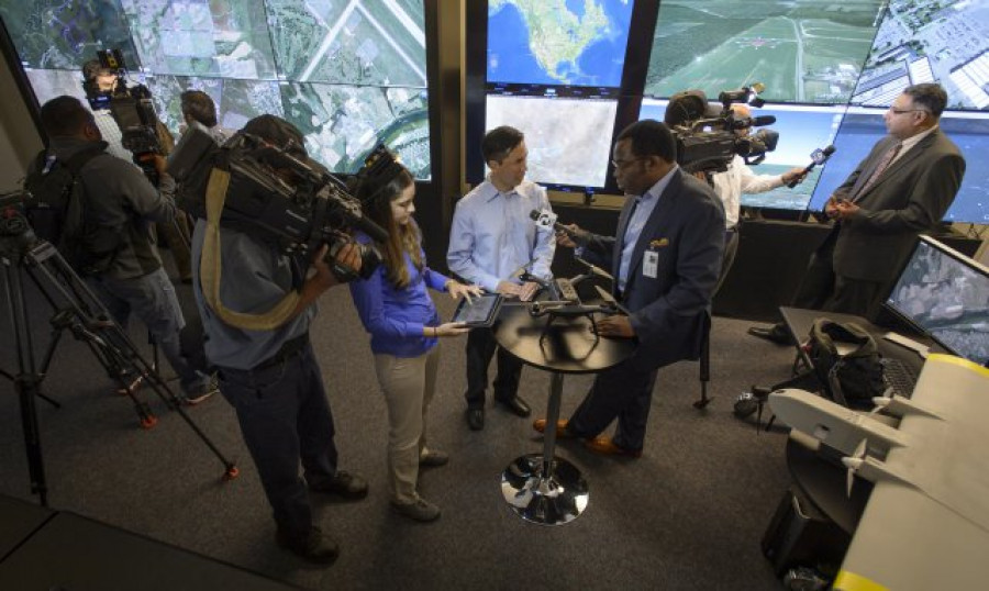 Presentación del sistema UTM. Foto NASA