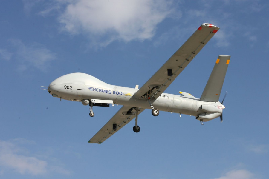 Hermes 900. Foto Elbit.
