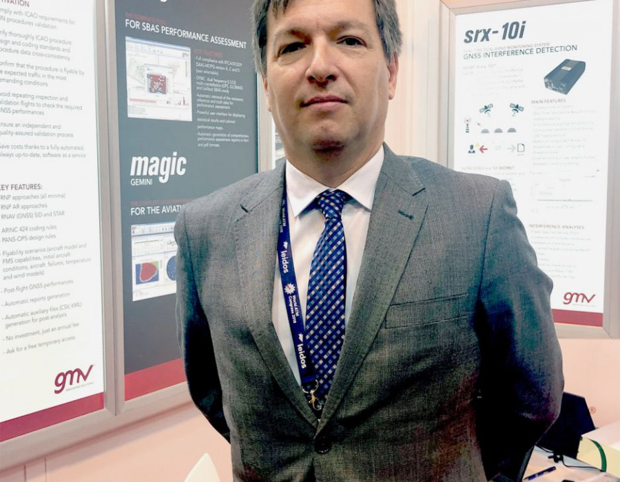 Director de programas de defensa y seguridad de GMV, Ricardo Sáenz Amandi. Foto GMV.