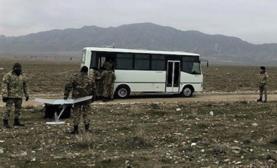 Despliegue en Uzbekistán. Foto Ministerio de Defensa.