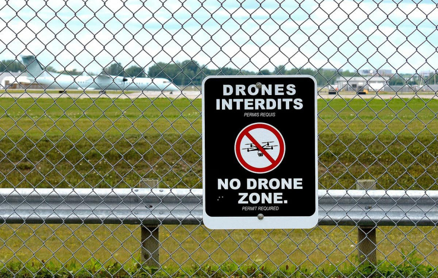 Zona restringida de UAV. Foto Embry-Riddle.