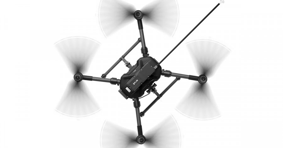 Sistema UAS. Foto Flir.