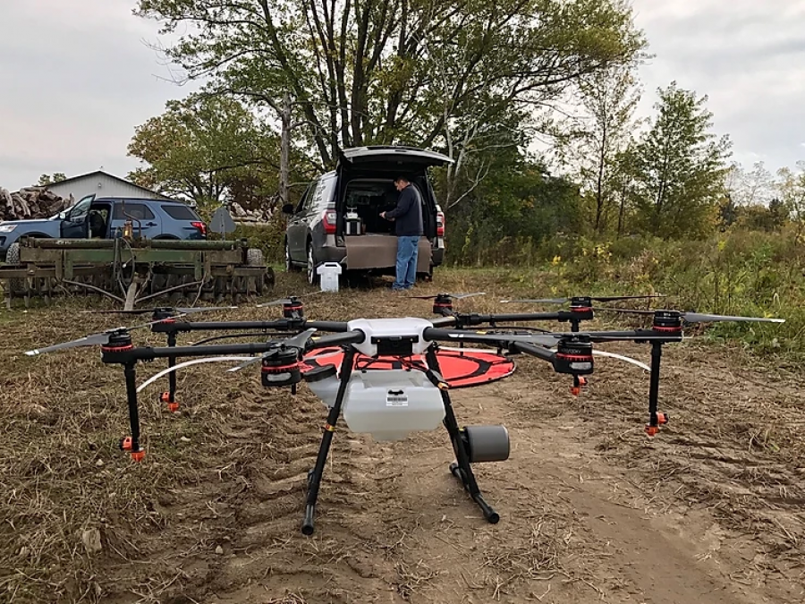 Empire Drone obtiene la autorización para fumigar cultivos EEUU