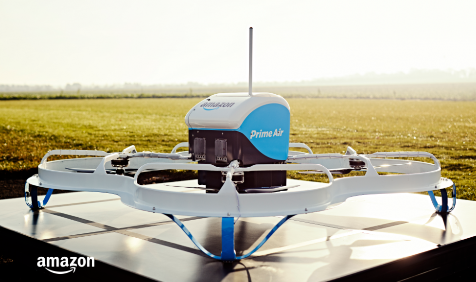 Sistema de Prime Air. Foto Amazon.