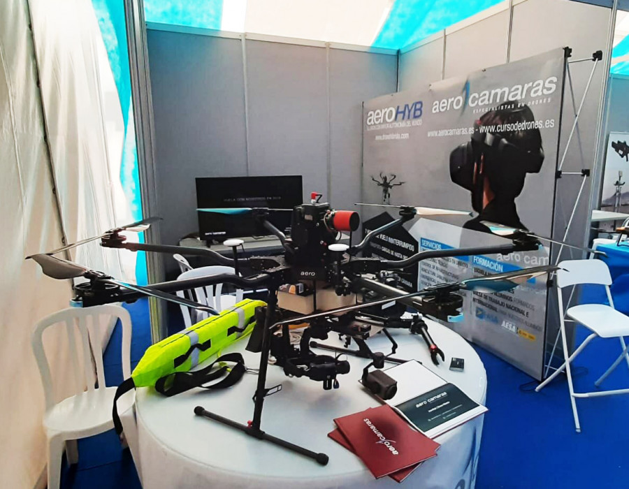 AeroHyb en Benidorm. Foto Aerocamaras.