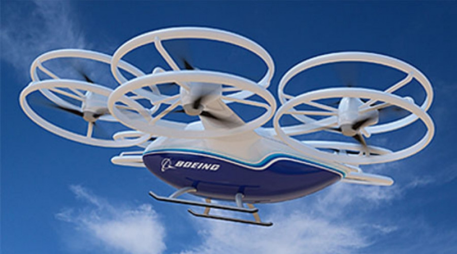Prototipo de eVTOL. Foto Boeing.