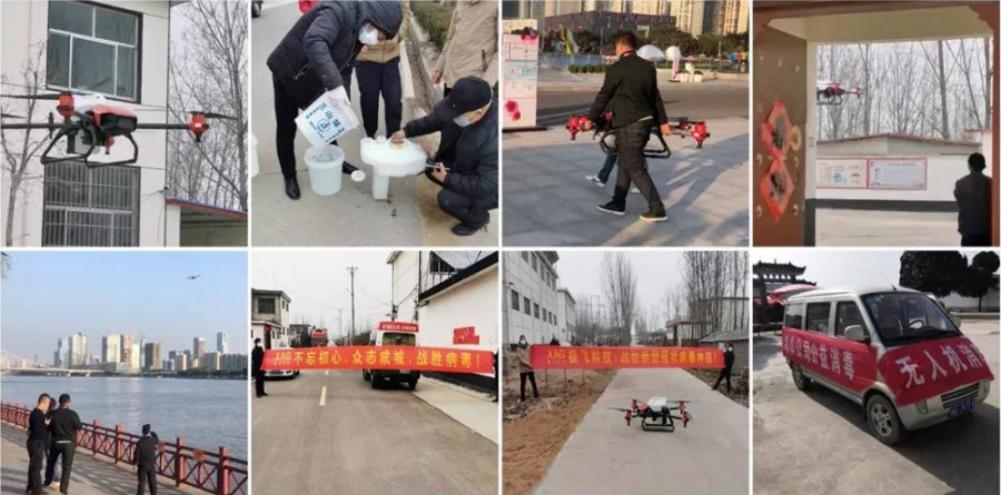 Operaciones en China. Foto XAG.