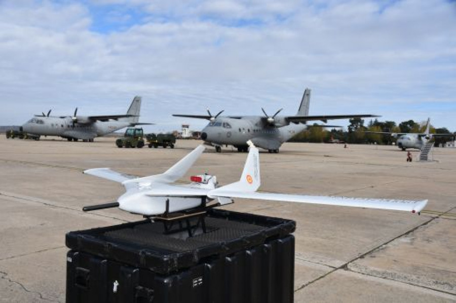 RPAS Fulmar del Ejército del Aire. Foto Ejército del Aire