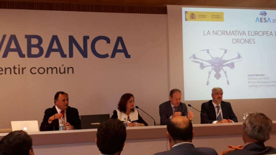 III Foro Aeroespacial de la Fundación Chile-España. Foto Infodron.es