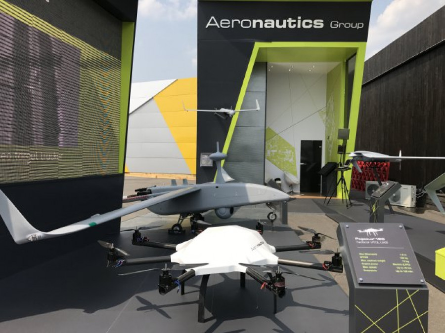 Stand Aeronautics. Foto Aeronautics.