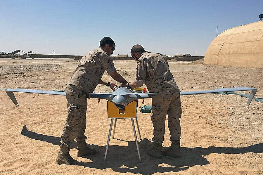 Despliegue del Orbiter en Irak. Foto Ejército de Tierra.