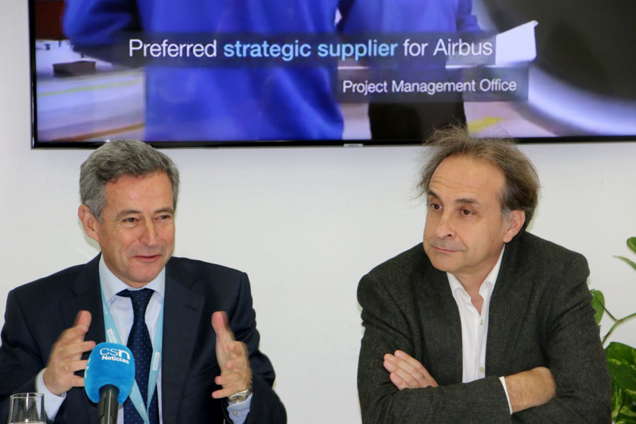 Antonio Gómez-Guillamón y Vicente Padilla, fundadores de Aertec Solutions. Foto Aertec