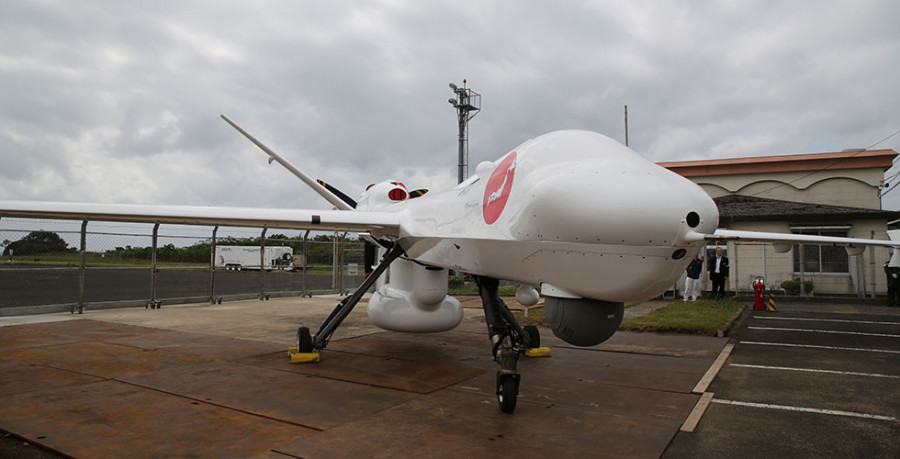 General Atomics Japan Guardian Iki Island