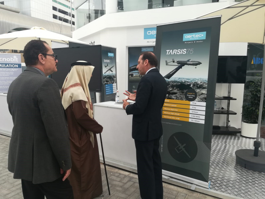 Aertec en IDEX 2019. Foto Aertec Solutions.