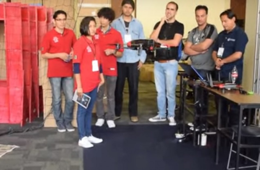 INAOE mexico premio vuelo autonomo youtube