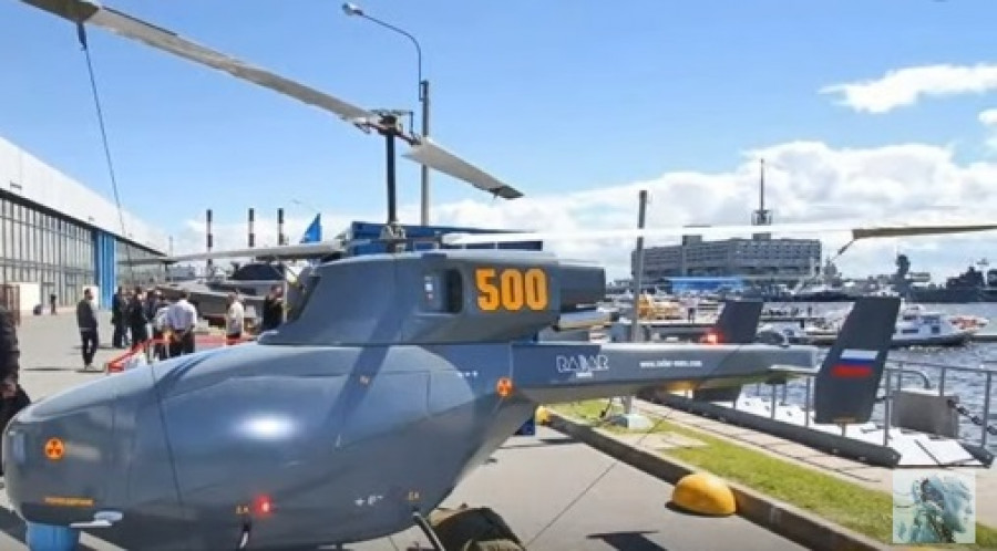 Helicoptero no tripulado ruso MMS BPV 500 youtube