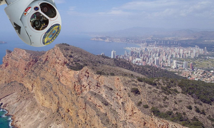 Drones Benidorm. Foto Drones Policiales.
