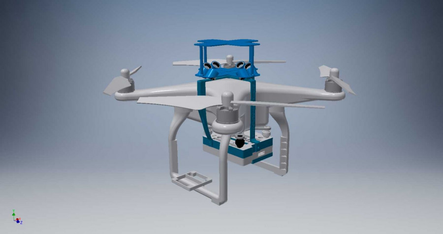 Proyecto del dron. Foto UNAM.