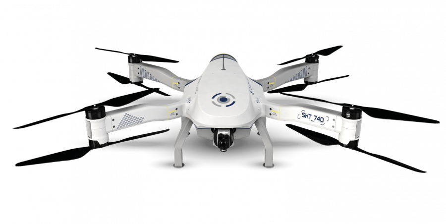 Sistema Skeyetech. Foto Azur Drones.