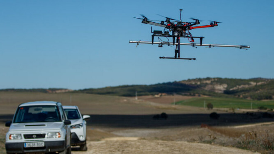 Emergencias con drones. Foto Alaire Pilotos.