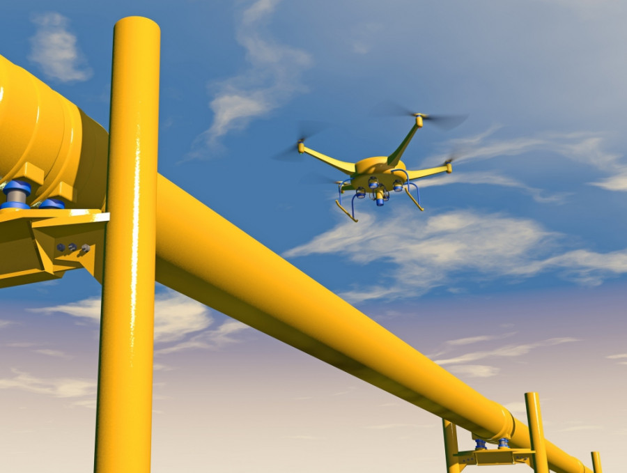 UAV en inspecciones. Foto API.