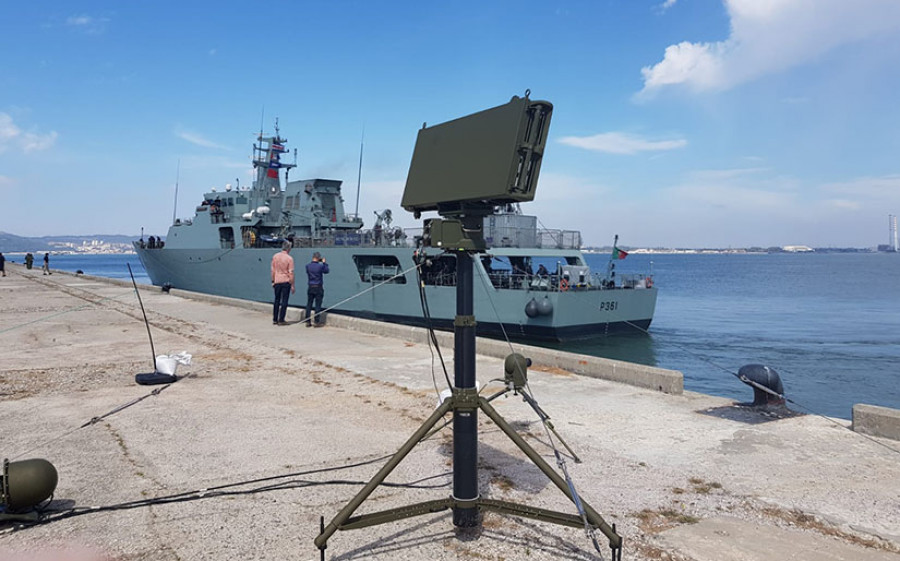 Drone Guard en el ejercicio de la OTAN. Foto IAI.