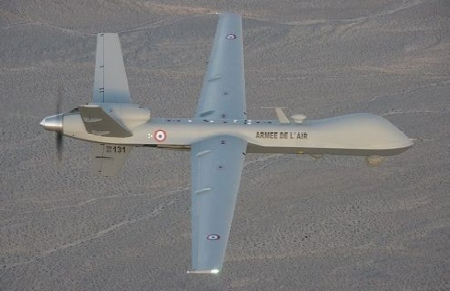 Reaper mision sahel ministerio defensa francia
