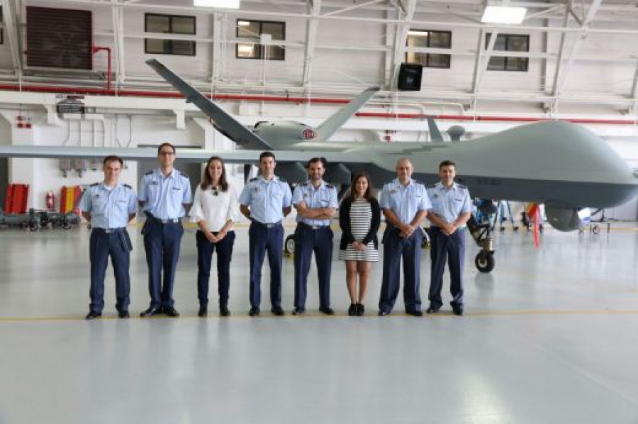 Formación de pilotos en el Predator en EEUU. Foto Ejército del Aire